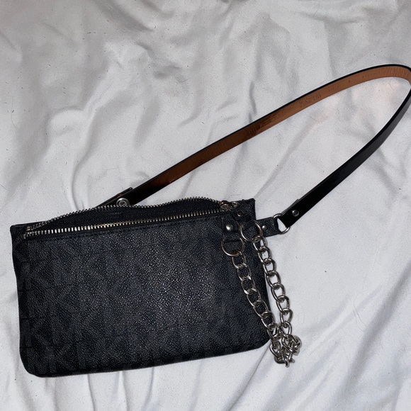 Black Michael Kors Belt Bag
